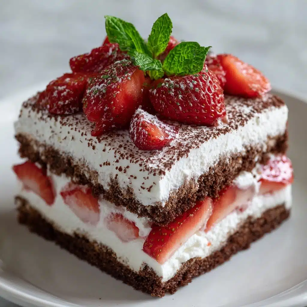Strawberry Tiramisu Recipe - Recipe Image
