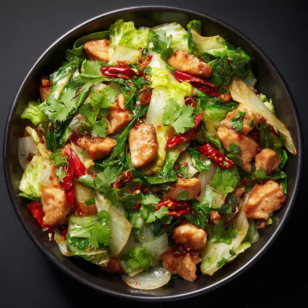 Chinese Chicken Cabbage Stir-Fry Recipe