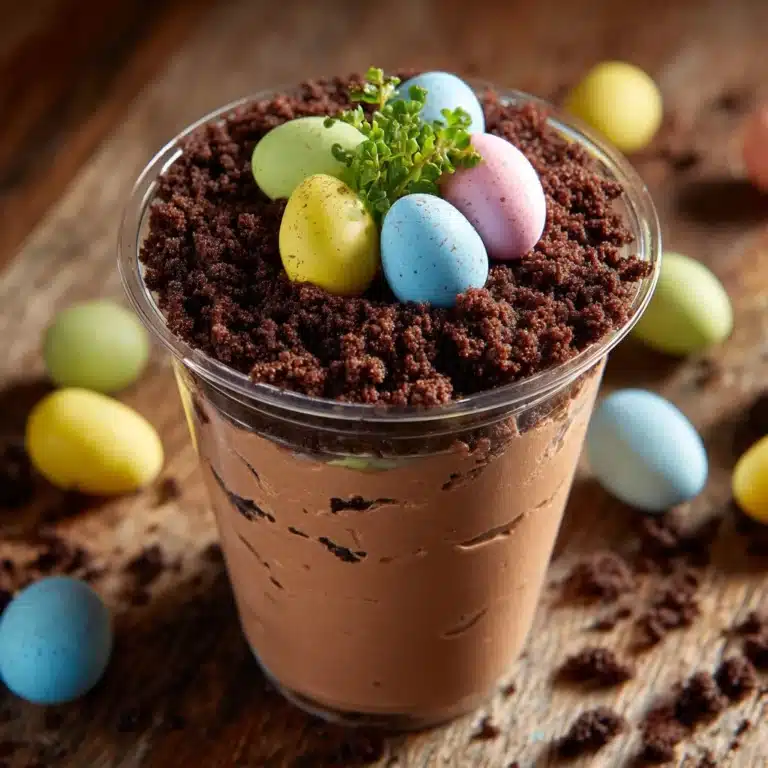 Easter Dirt Cups Recipe