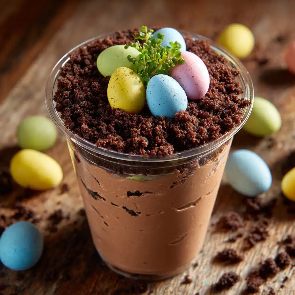 Easter Dirt Cups Recipe