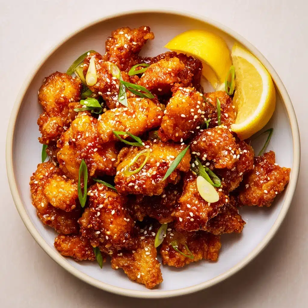 Chinese Crispy Lemon Chicken Recipe