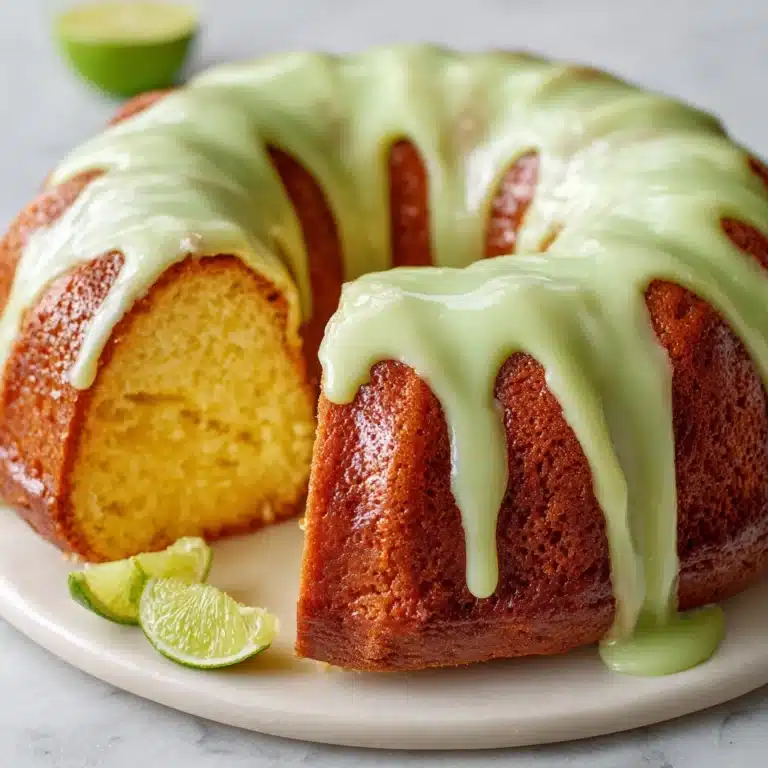 Key Lime Pound Cake Recipe