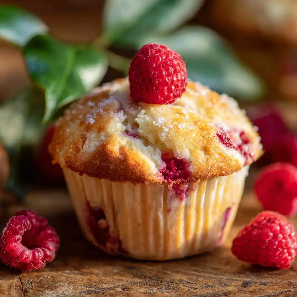 Easy Raspberry Lemon Muffins Recipe