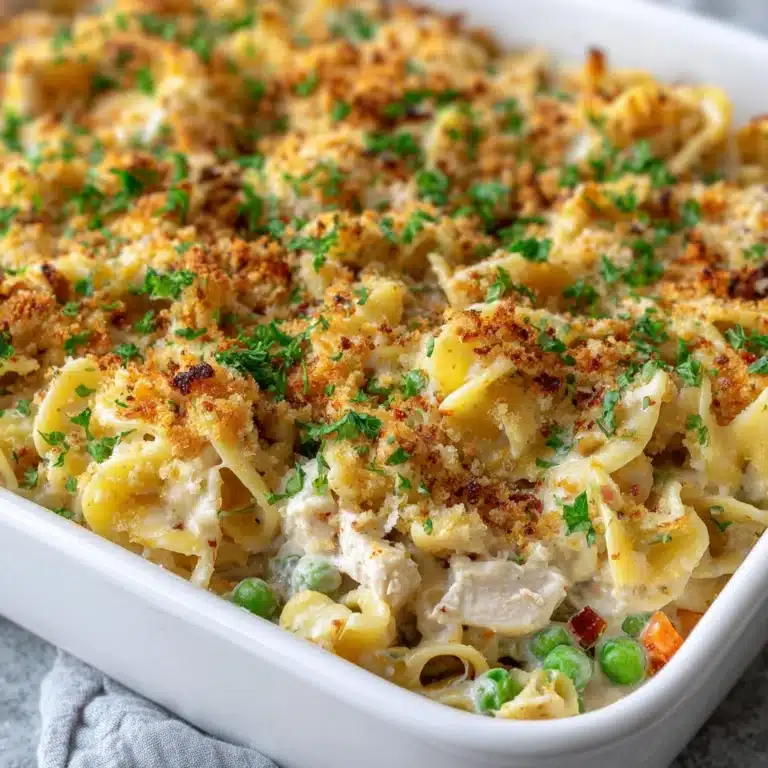 Creamy Tuna Noodle Bake Recipe