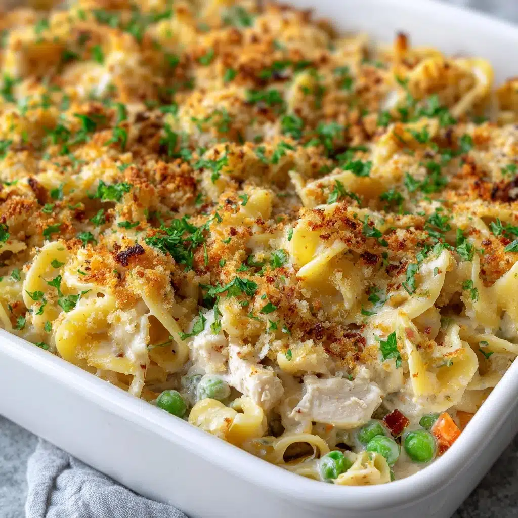 Creamy Tuna Noodle Bake Recipe