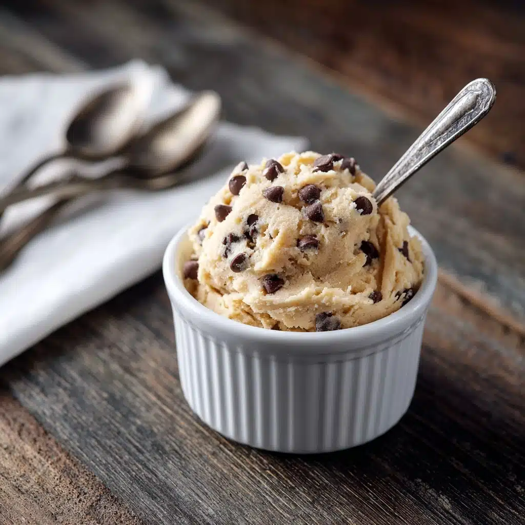Edible Chocolate Chip Cookie Dough Recipe - Recipe Image