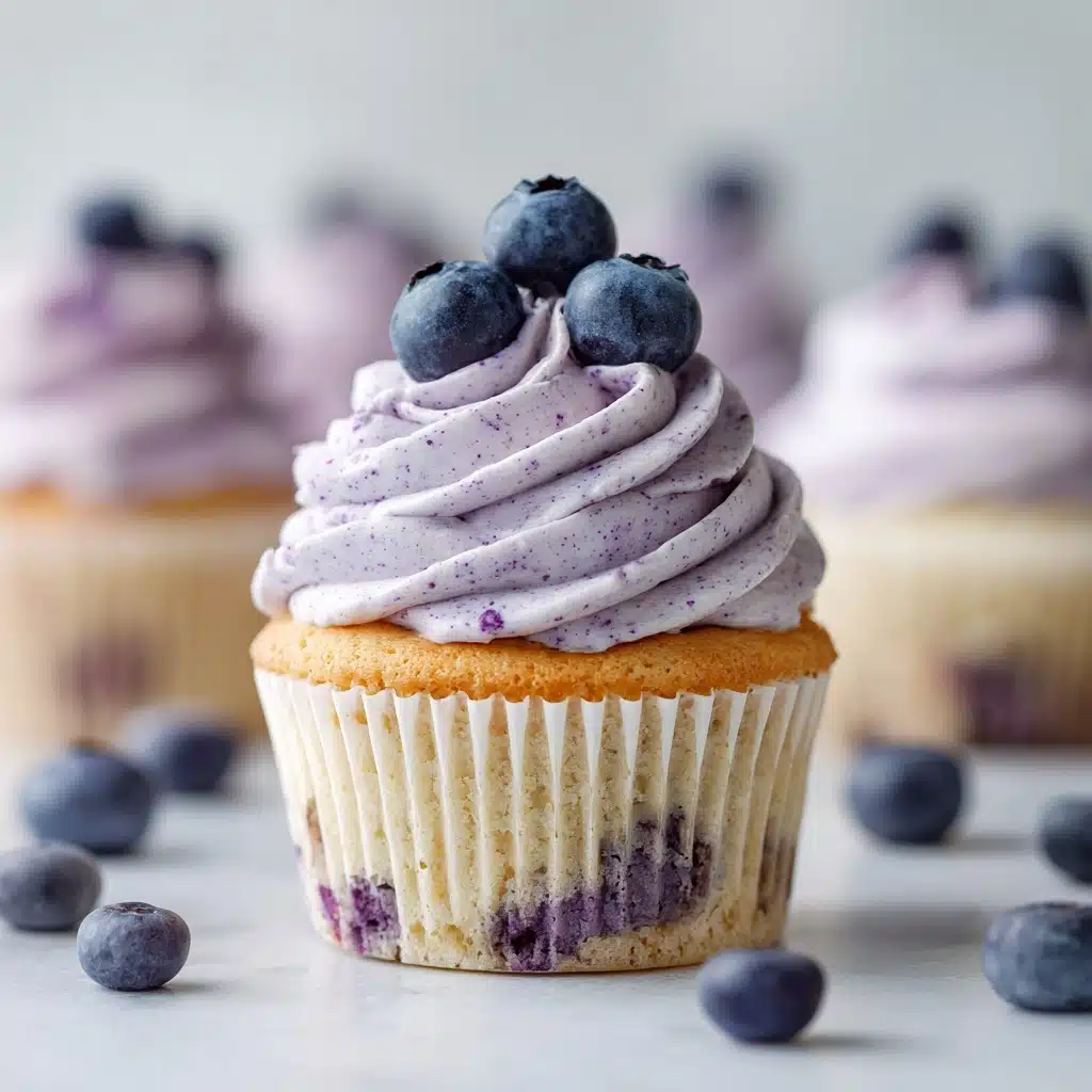 Blueberry Cupcakes Recipe - Recipe Image