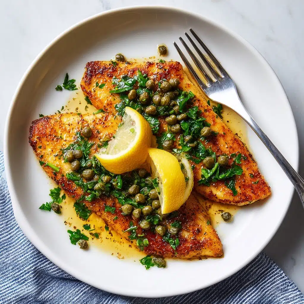 Easy Chicken Piccata Recipe - Recipe Image