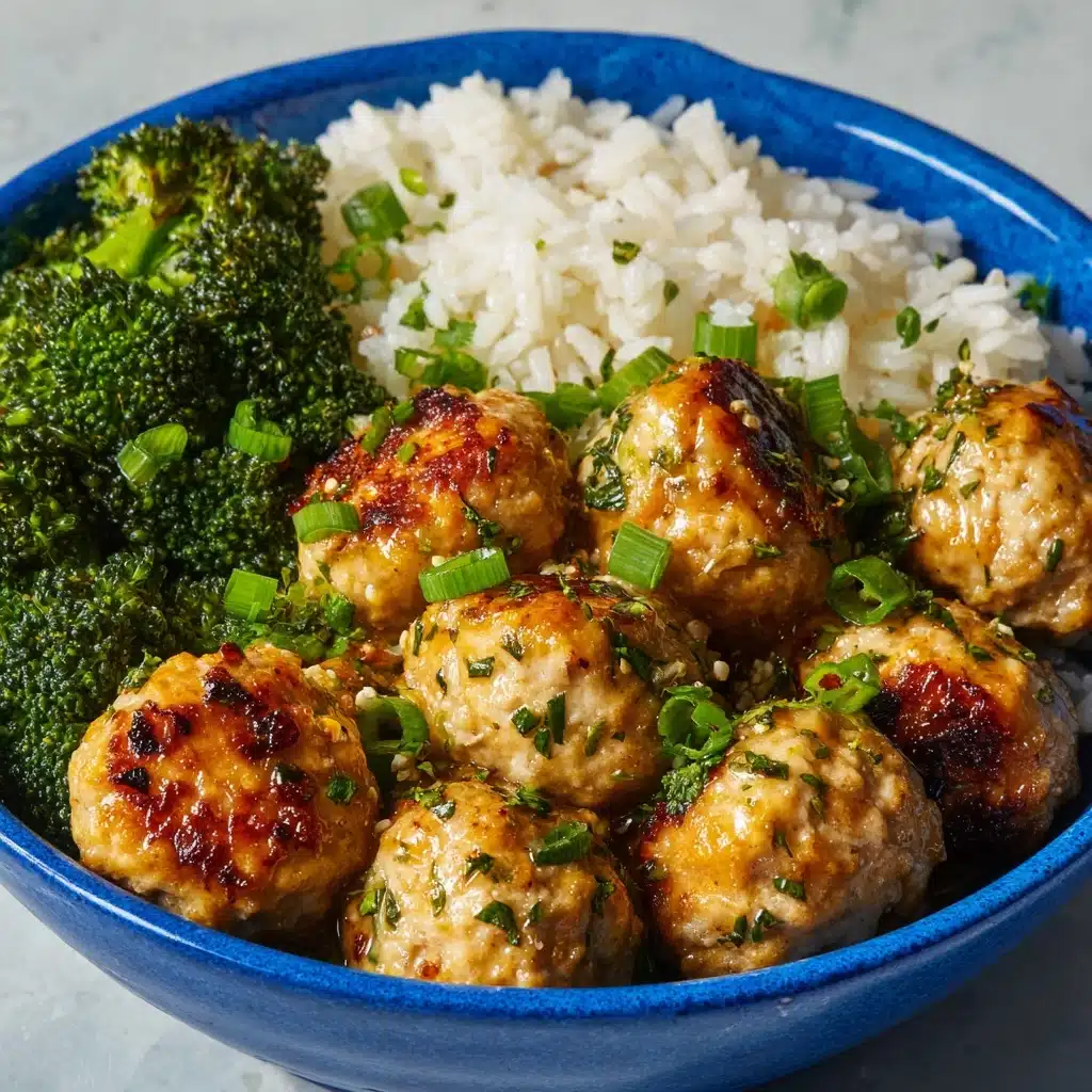 Easy Orange Chicken Meatballs Recipe - Recipe Image