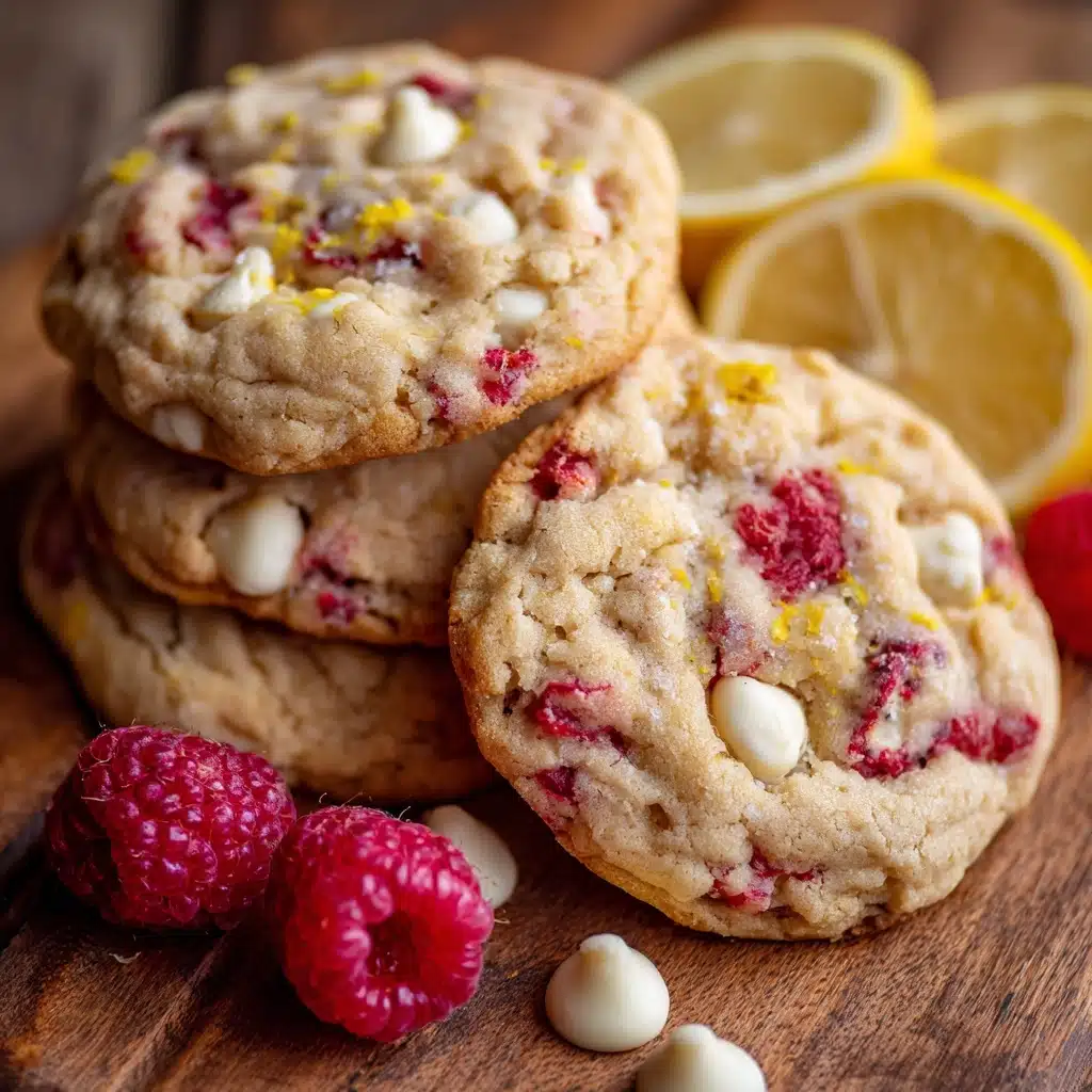 Lemon Raspberry Cookies Recipe - Recipe Image
