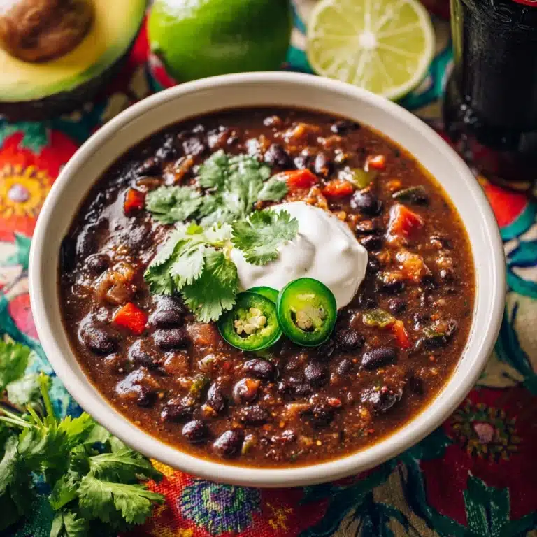 Black Bean Soup Recipe