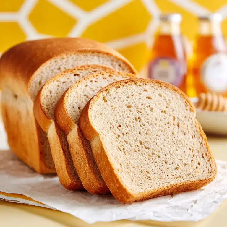 Honey Whole Wheat Banana Bread Recipe