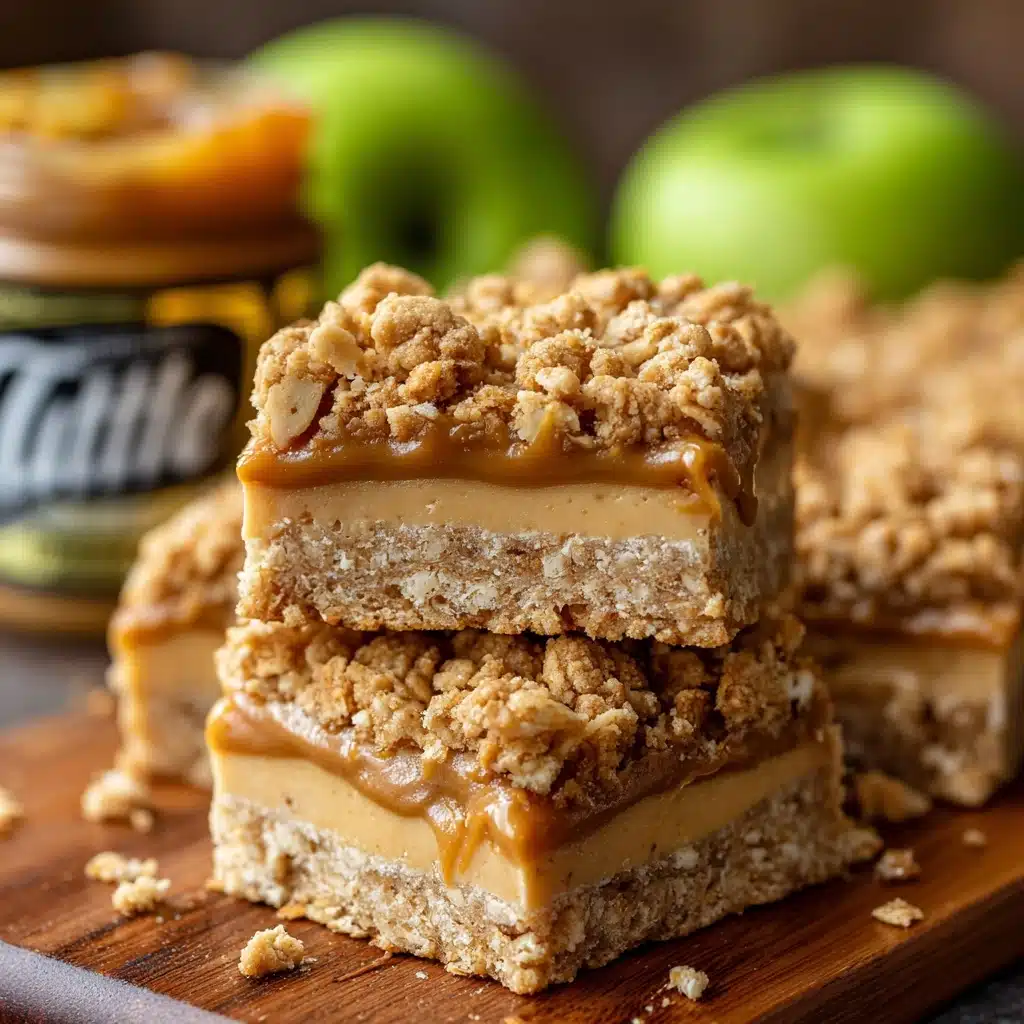 Dulce de Leche Apple Pie Bars Recipe - Recipe Image