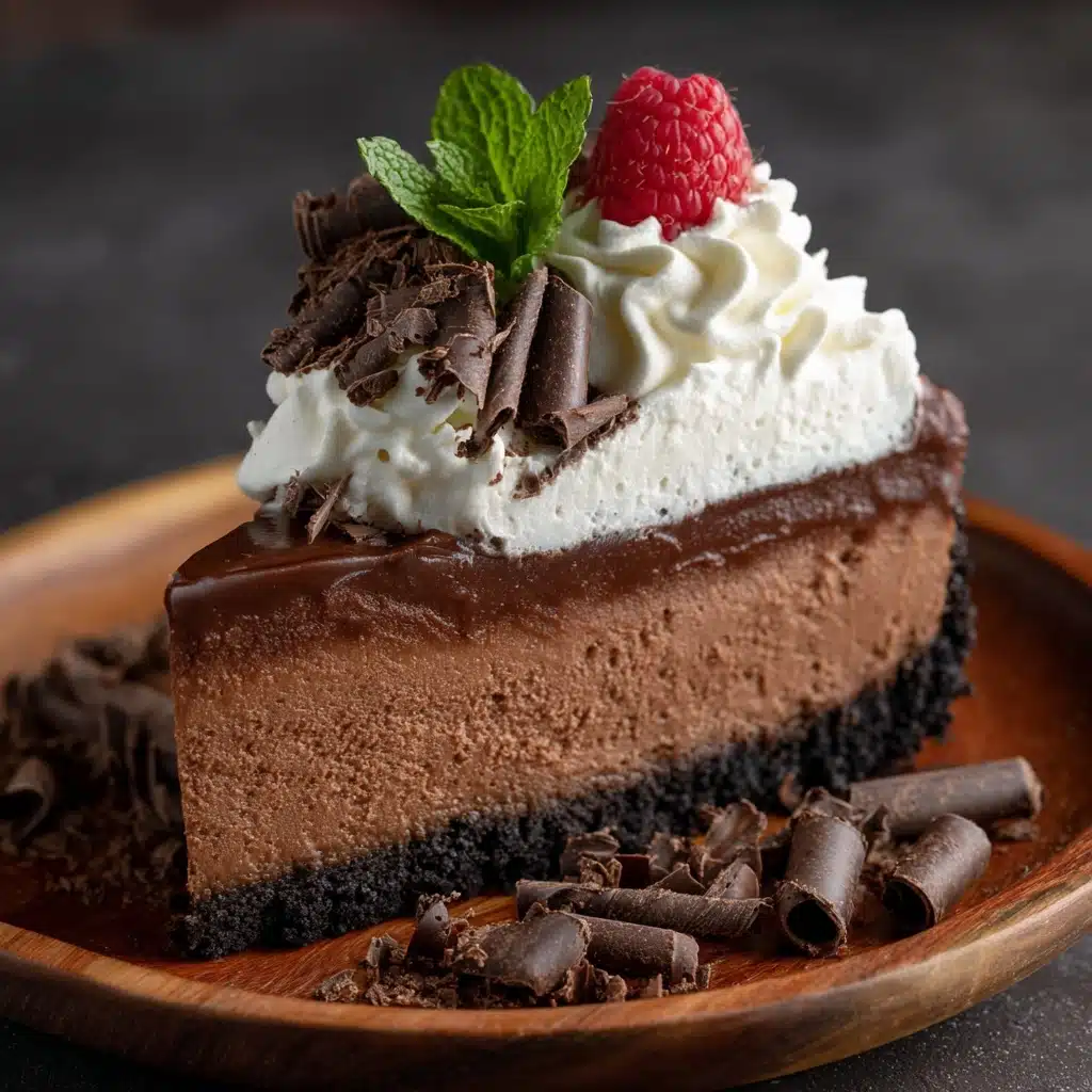 Perfect Chocolate Cheesecake Recipe - Recipe Image