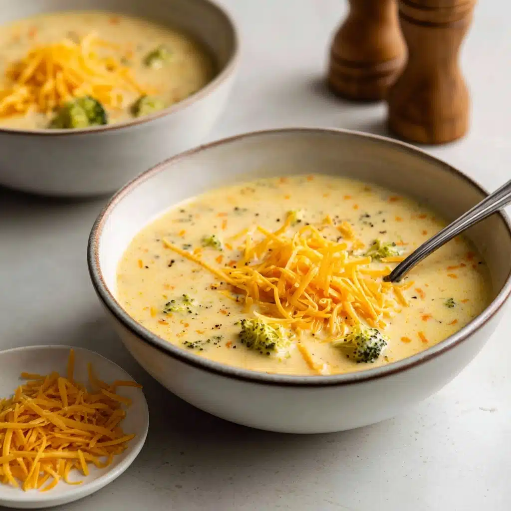 Instant Pot Broccoli Cheddar Soup Recipe - Recipe Image