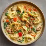 Creamy Sausage and Tortellini Soup Recipe