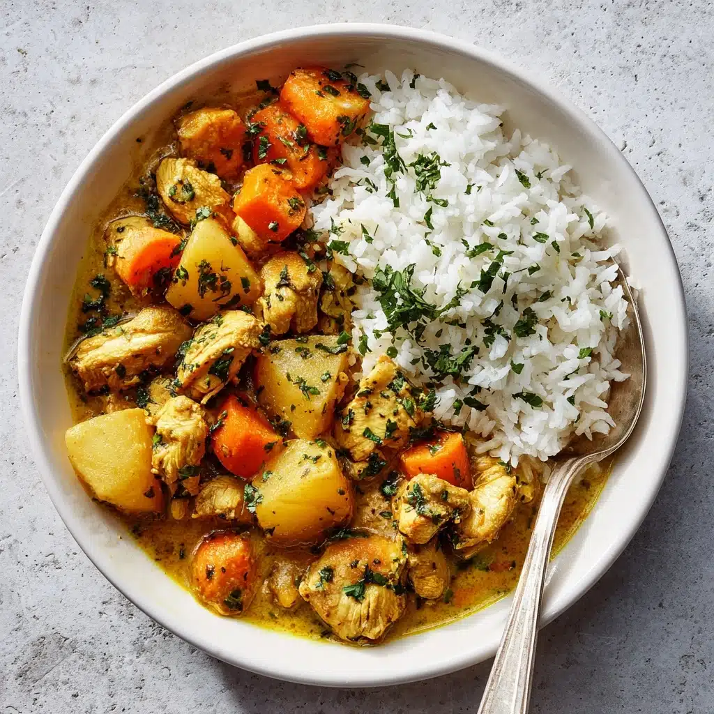 Yellow Coconut Curry Chicken Recipe