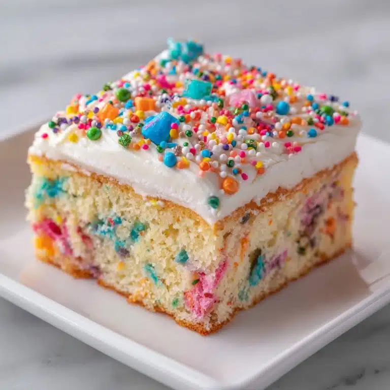 Homemade Funfetti Cake Recipe