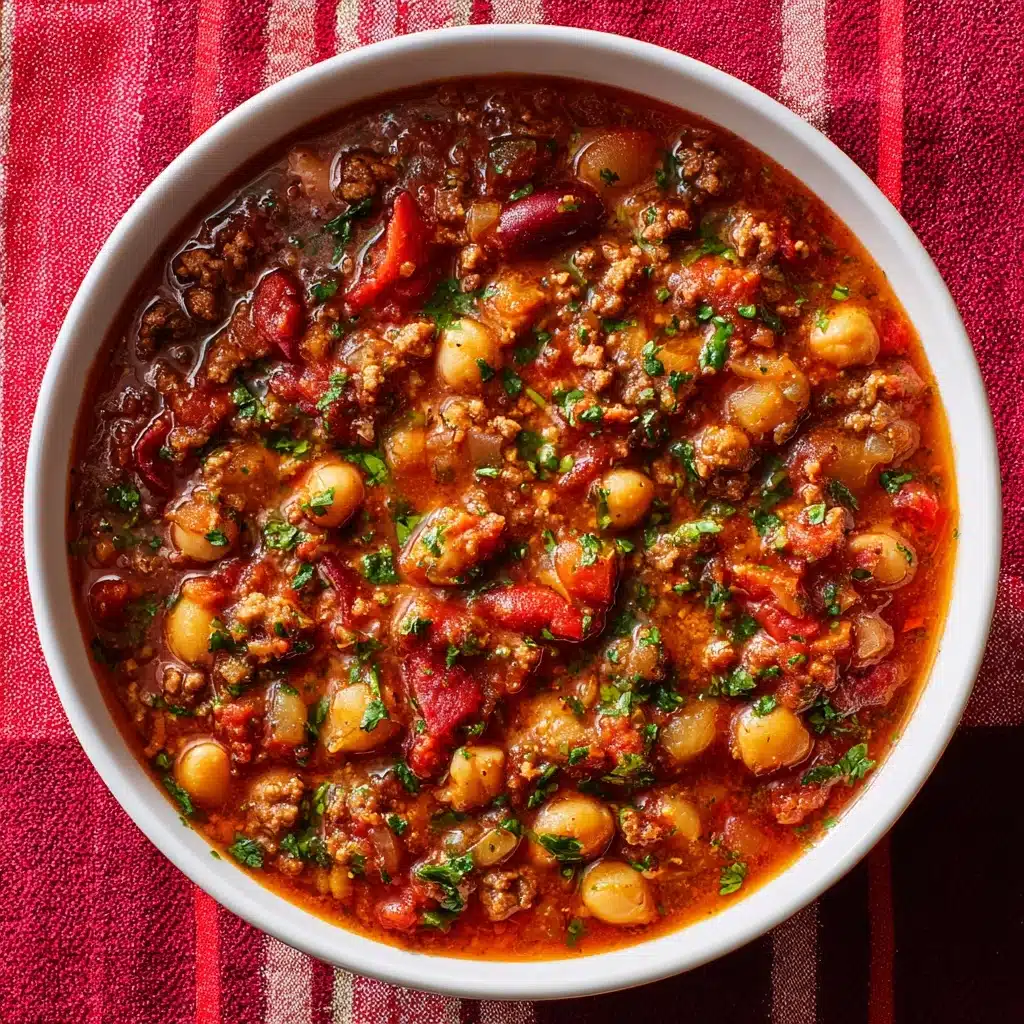 Lentil White Bean Chili Recipe - Recipe Image