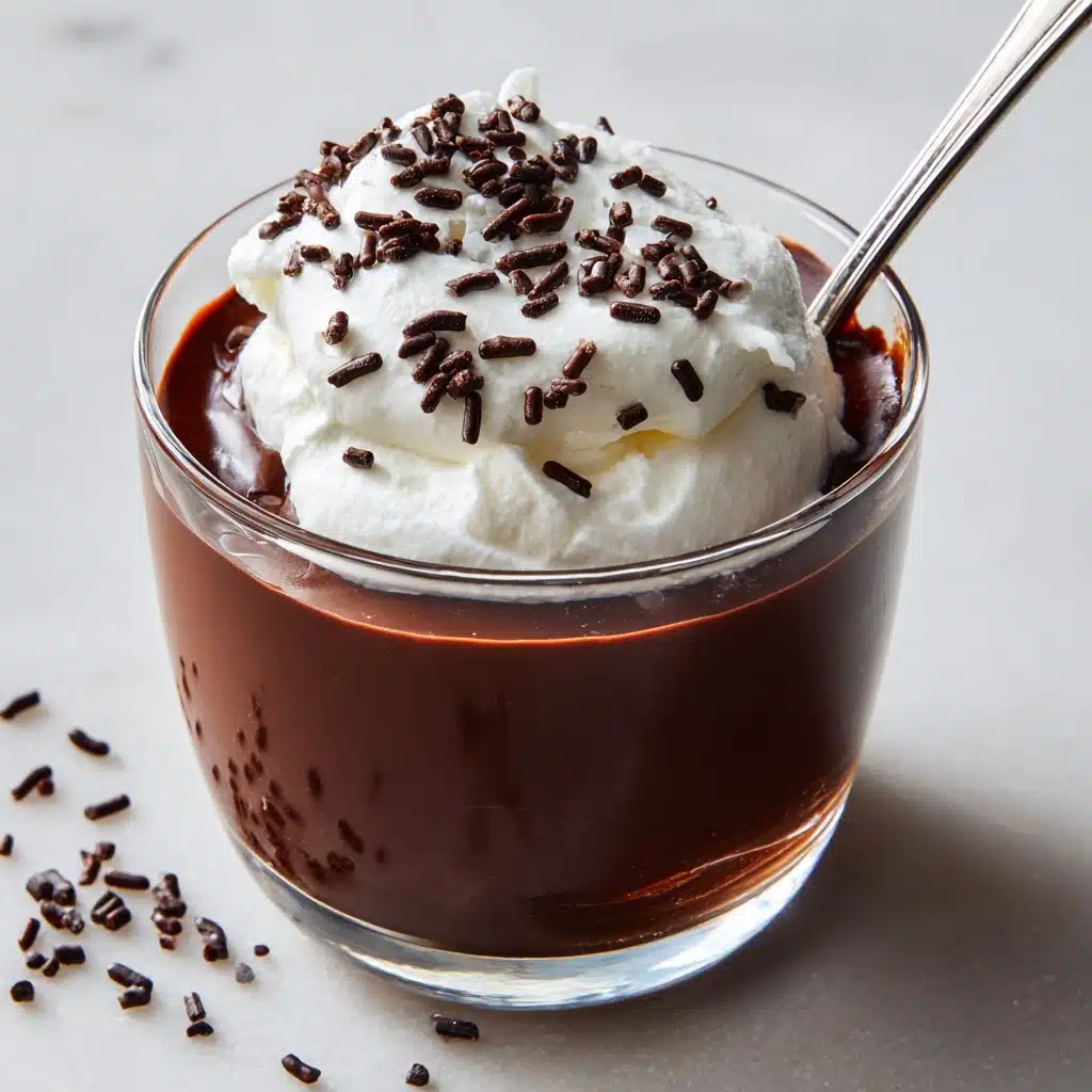 Homemade Chocolate Pudding Recipe - Recipe Image
