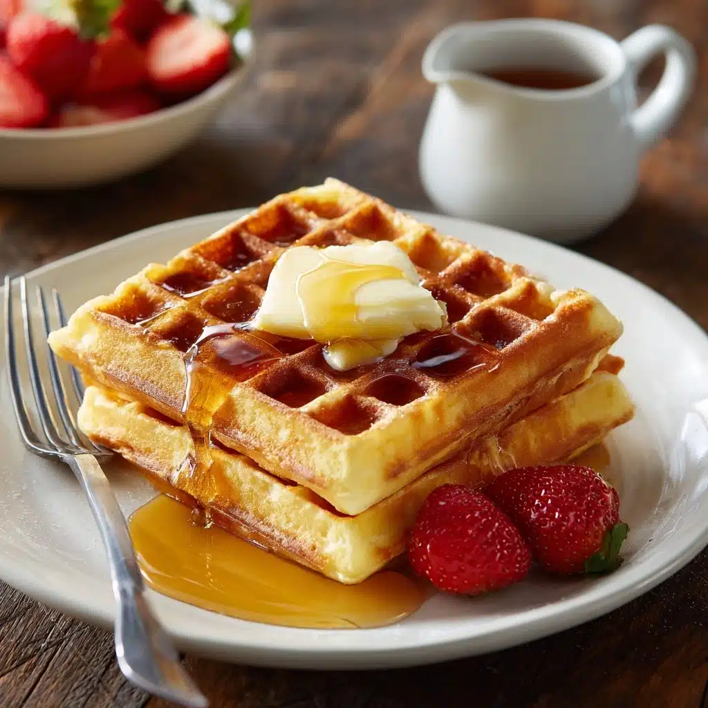 Dairy Free Waffles Recipe - Recipe Image