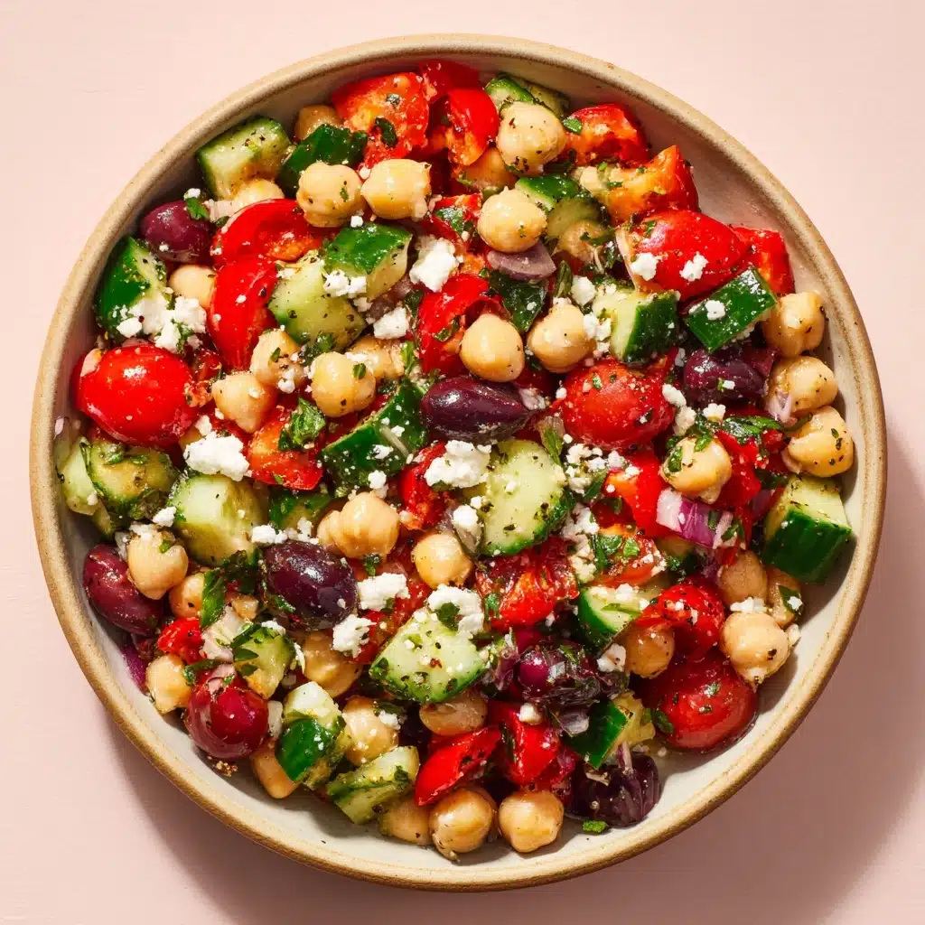 Chickpea Salad Recipe - Recipe Image