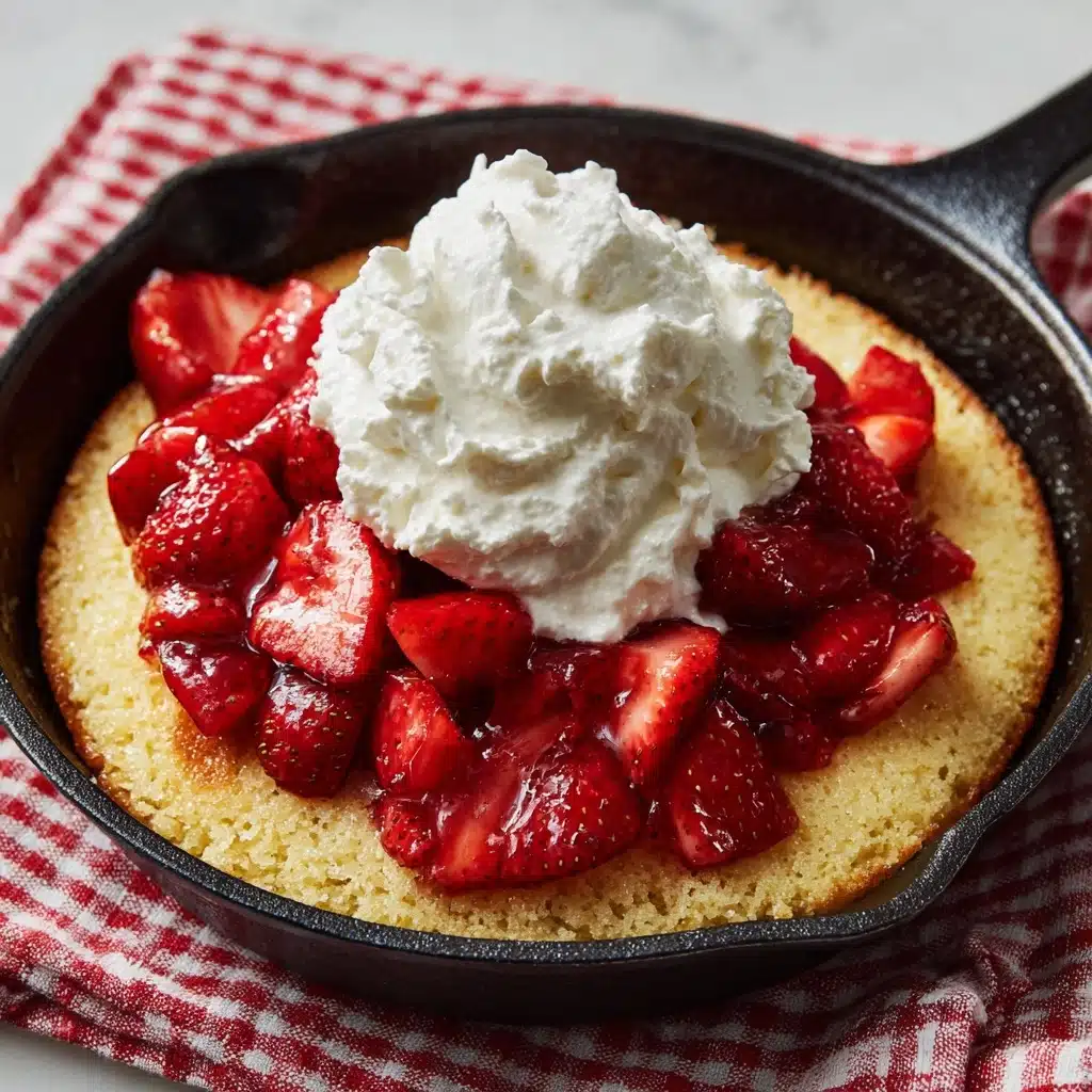 Strawberry Shortcake Skillet Recipe - Recipe Image