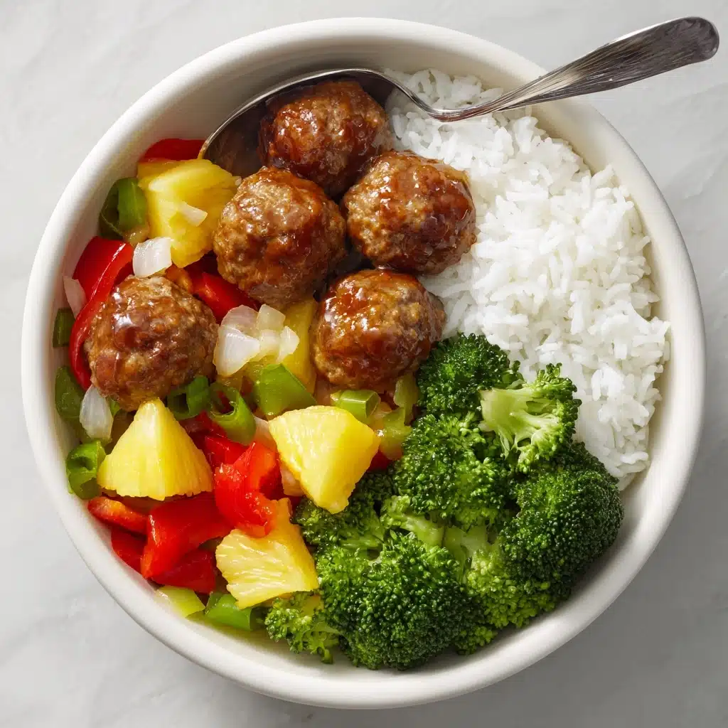 Sweet and Sour Meatballs Recipe - Recipe Image
