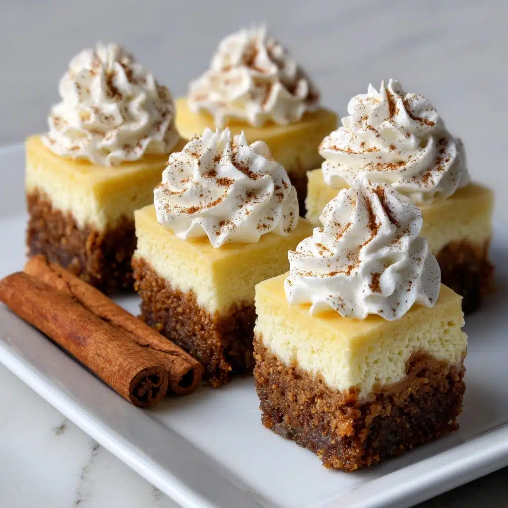 Mini Eggnog Cheesecakes Recipe - Recipe Image
