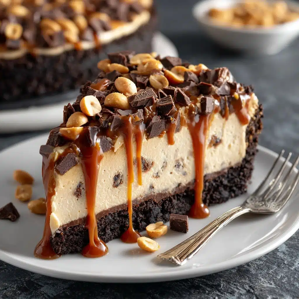 No-Bake Snickers Cheesecake Recipe