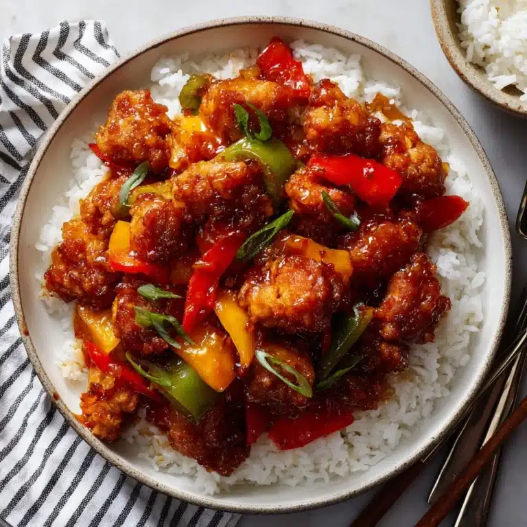 Sweet and Sour Chicken Recipe