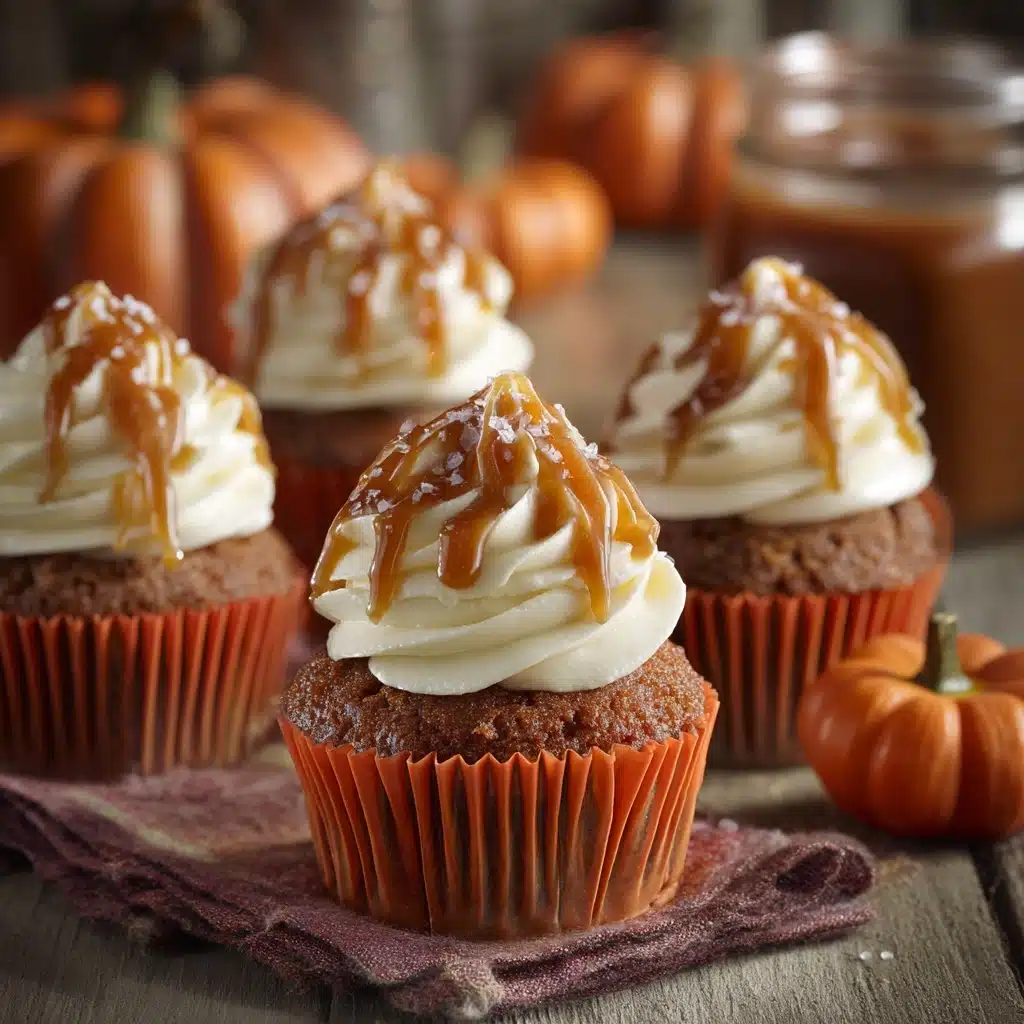Pumpkin Spice Cupcakes Recipe - Recipe Image
