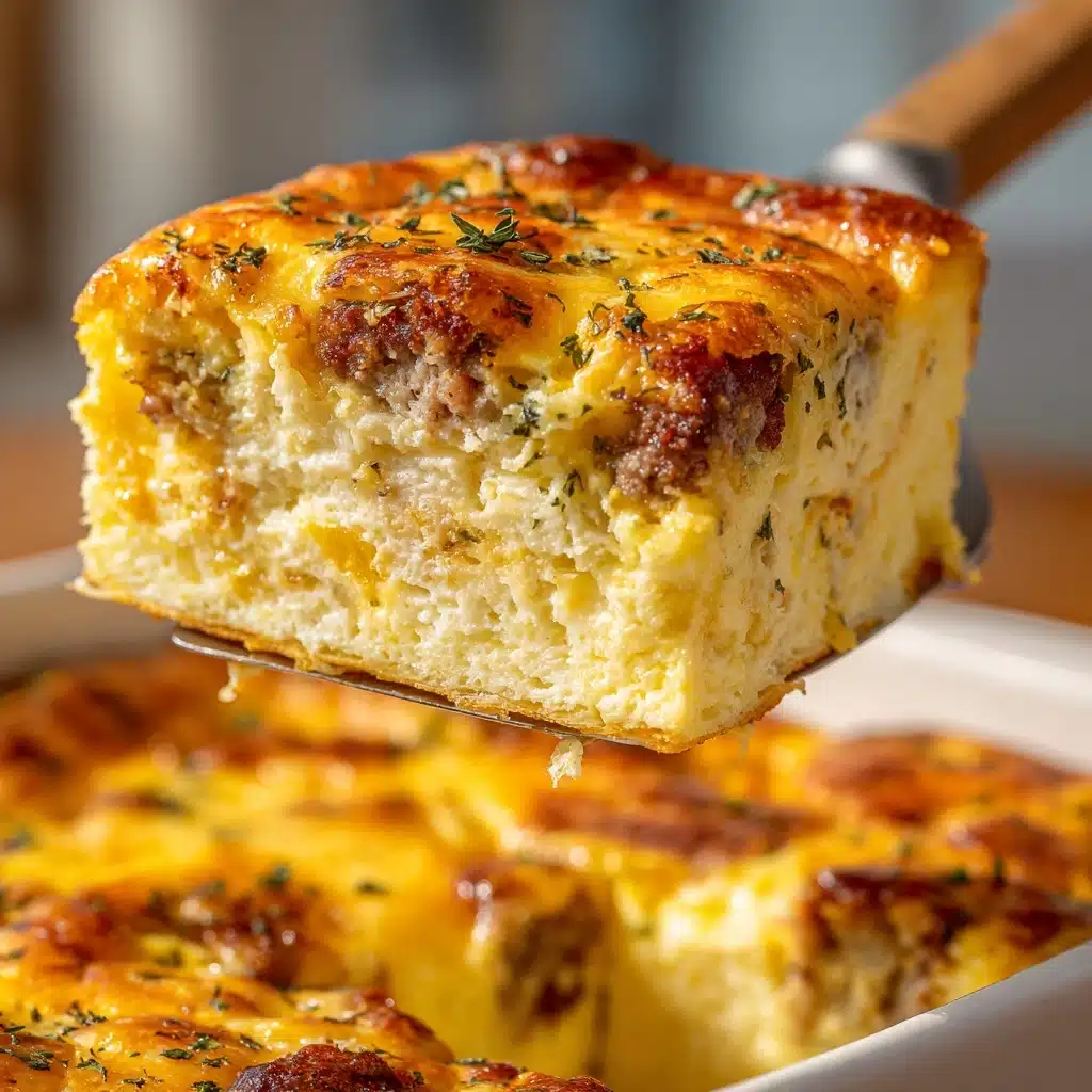 Sausage Egg Bake Recipe - Recipe Image