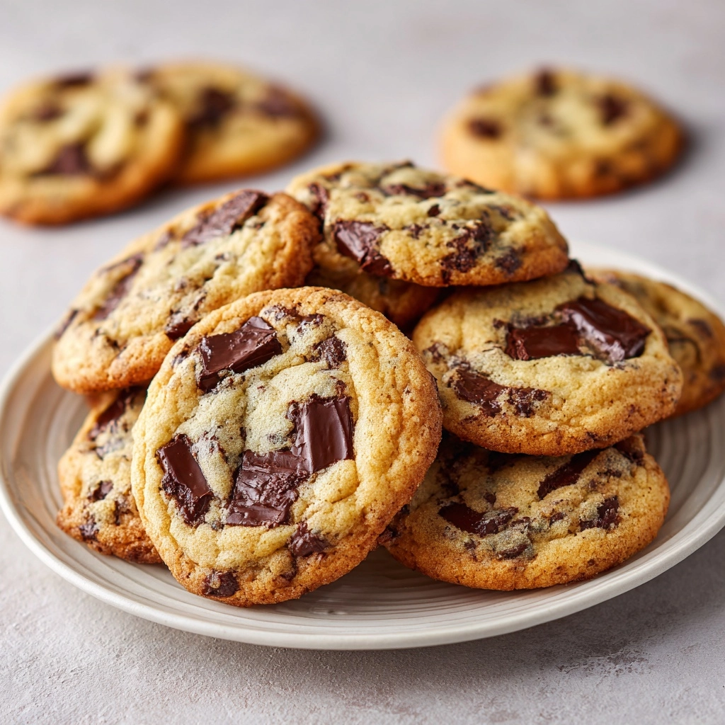 Eggless Chocolate Chip Cookies Recipe - Recipe Image