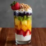 Rainbow Fruit and Yogurt Parfait Recipe