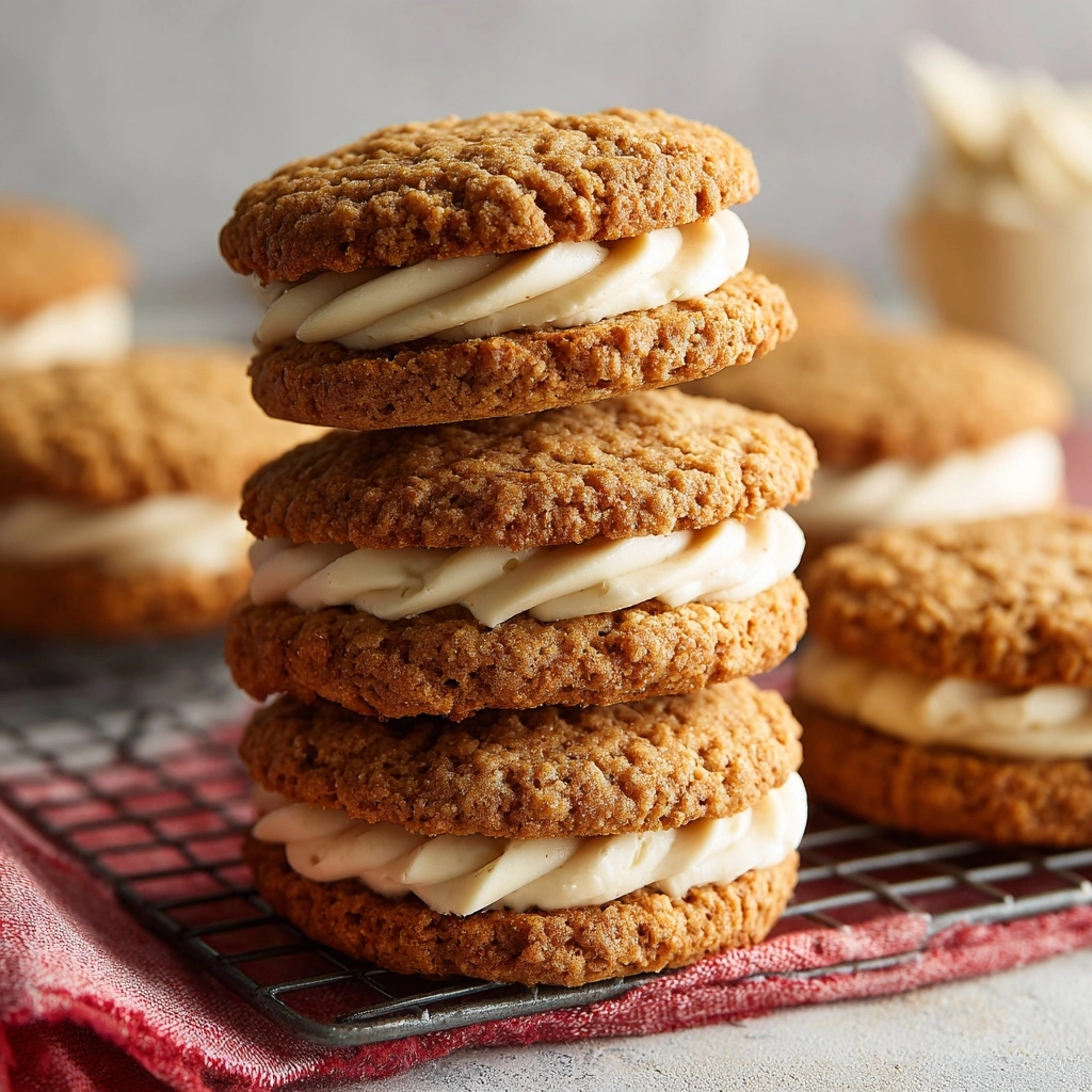 Homemade Oatmeal Cream Pies Recipe - Recipe Image