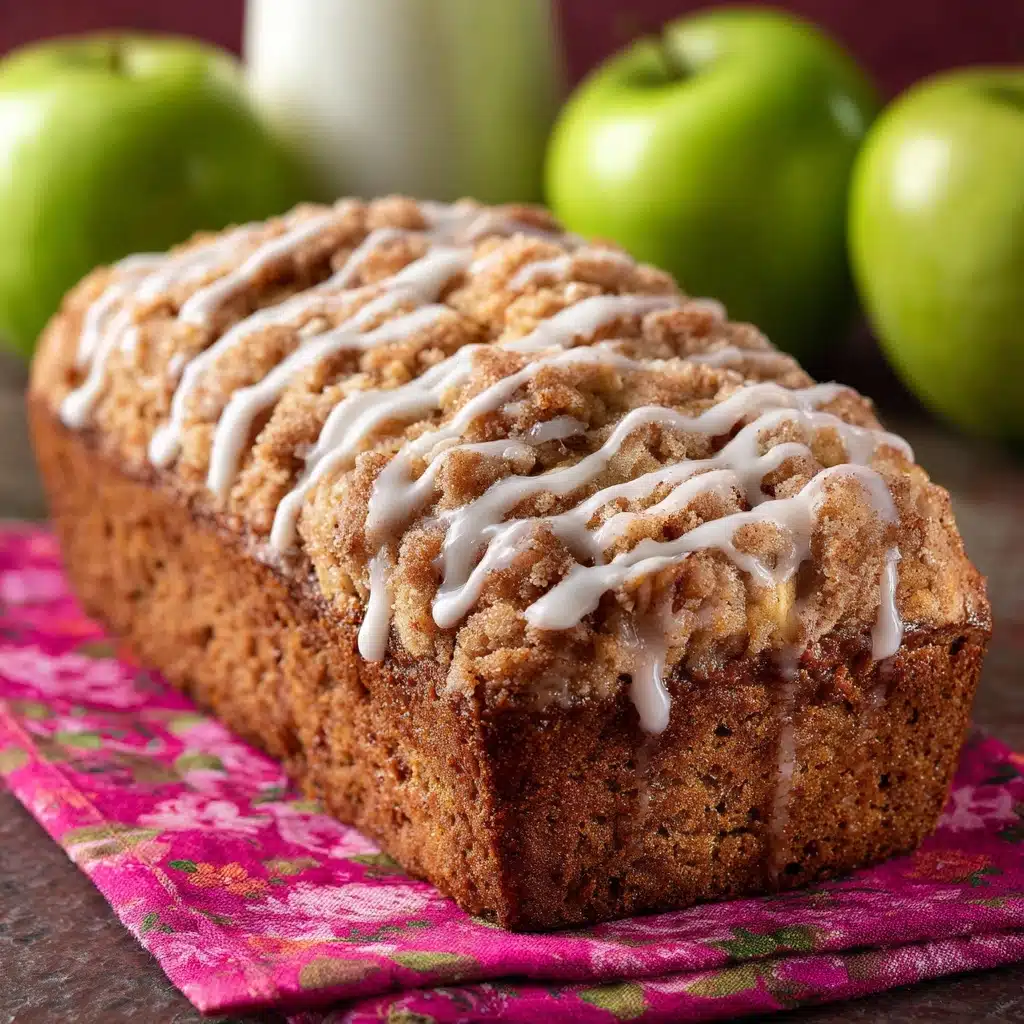Glazed Apple Fritter Bread Recipe