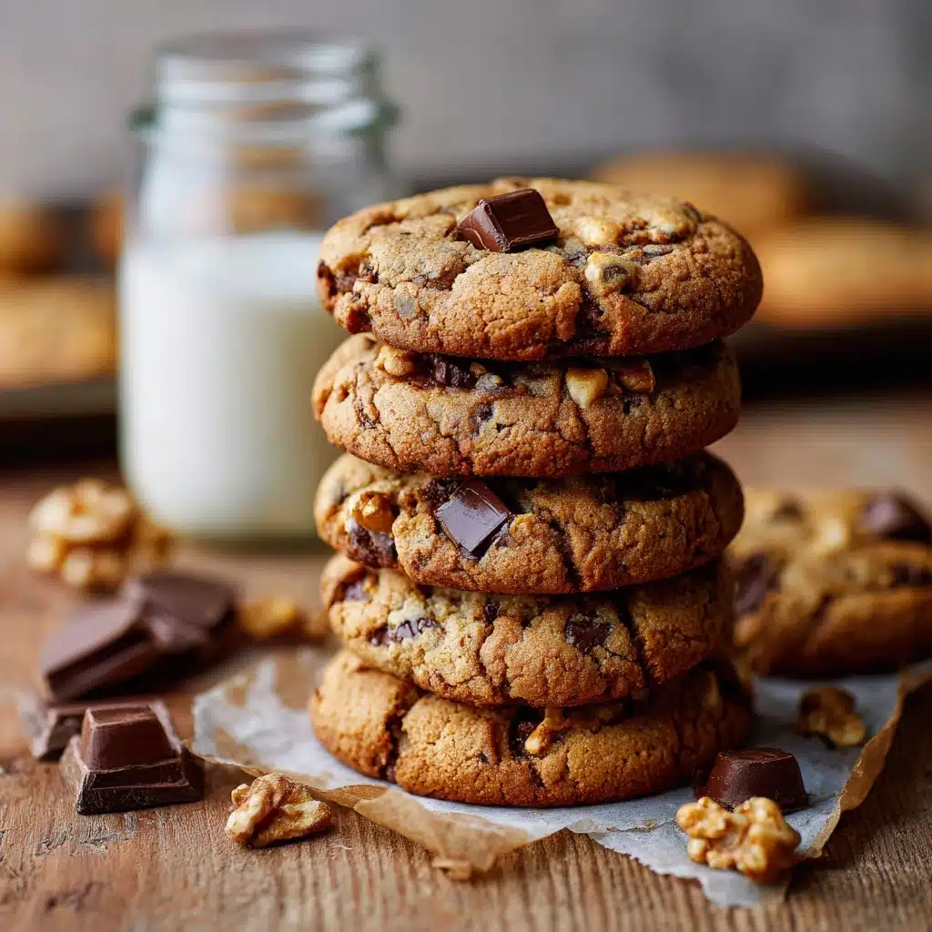 Browned Butter Walnut Chocolate Chunk Cookies Recipe - Recipe Image