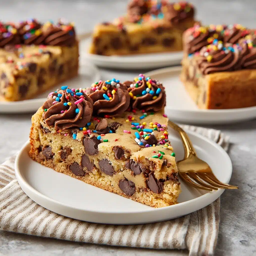 Chocolate Chip Cookie Cake Recipe - Recipe Image