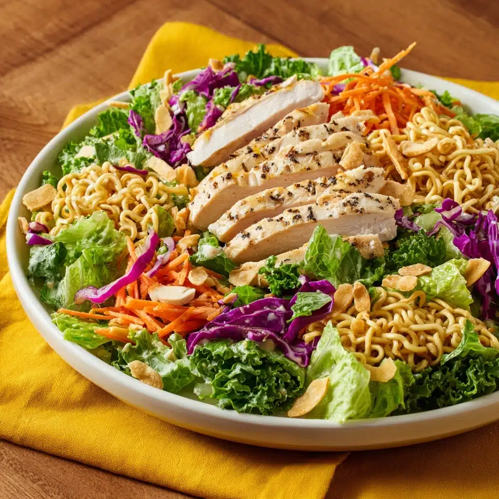 Crisp and Crunchy Asian Ramen Salad Recipe - Recipe Image