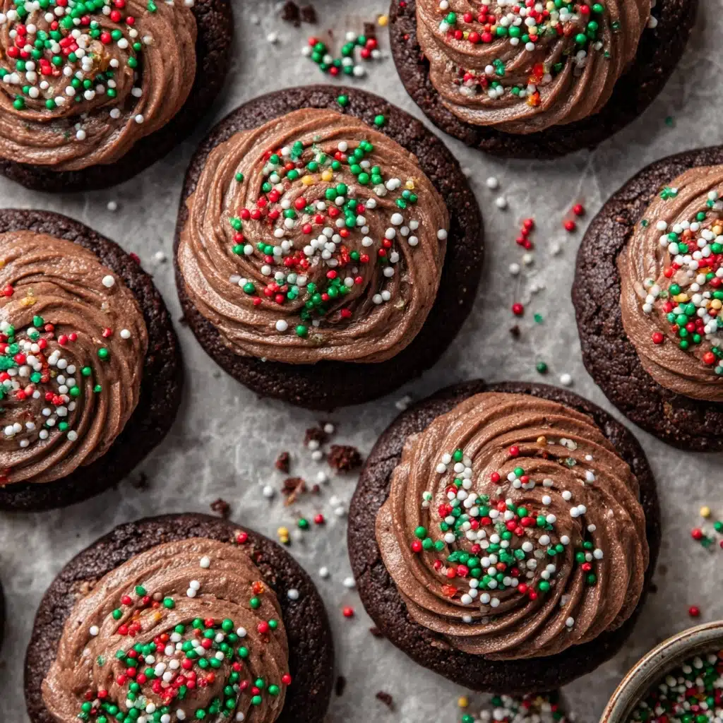 Chocolate Frosted Cookies Recipe - Recipe Image