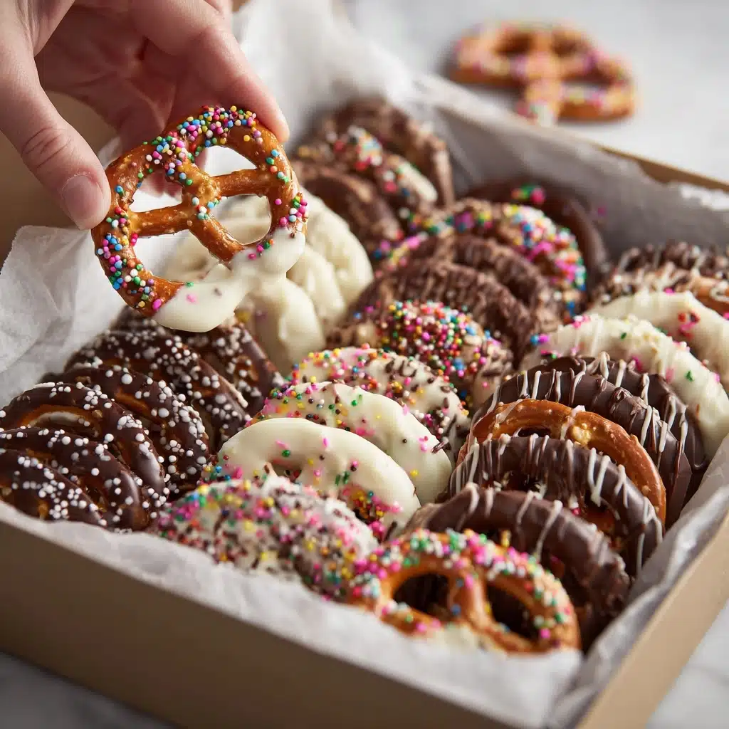Chocolate Covered Pretzels Recipe - Recipe Image