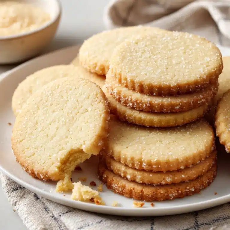 Brown Sugar Shortbread Cookies Recipe