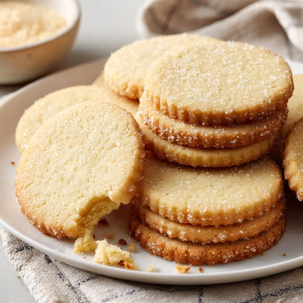 Brown Sugar Shortbread Cookies Recipe