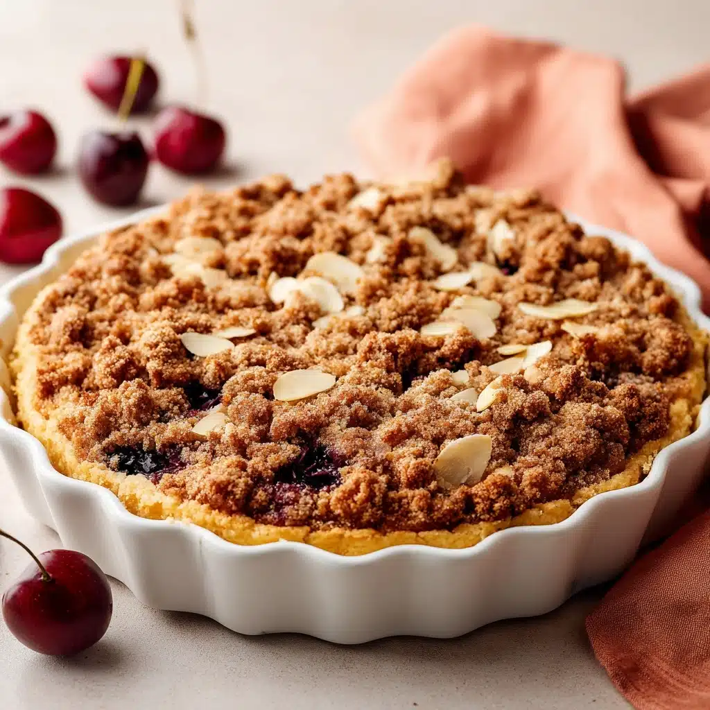 Cherry Almond Buckle Recipe - Recipe Image