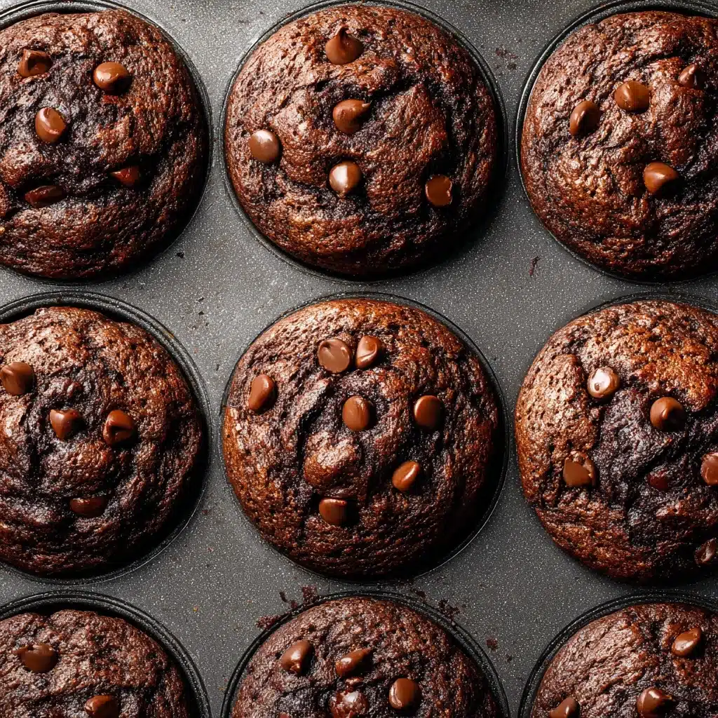 Double Chocolate Muffins Recipe - Recipe Image