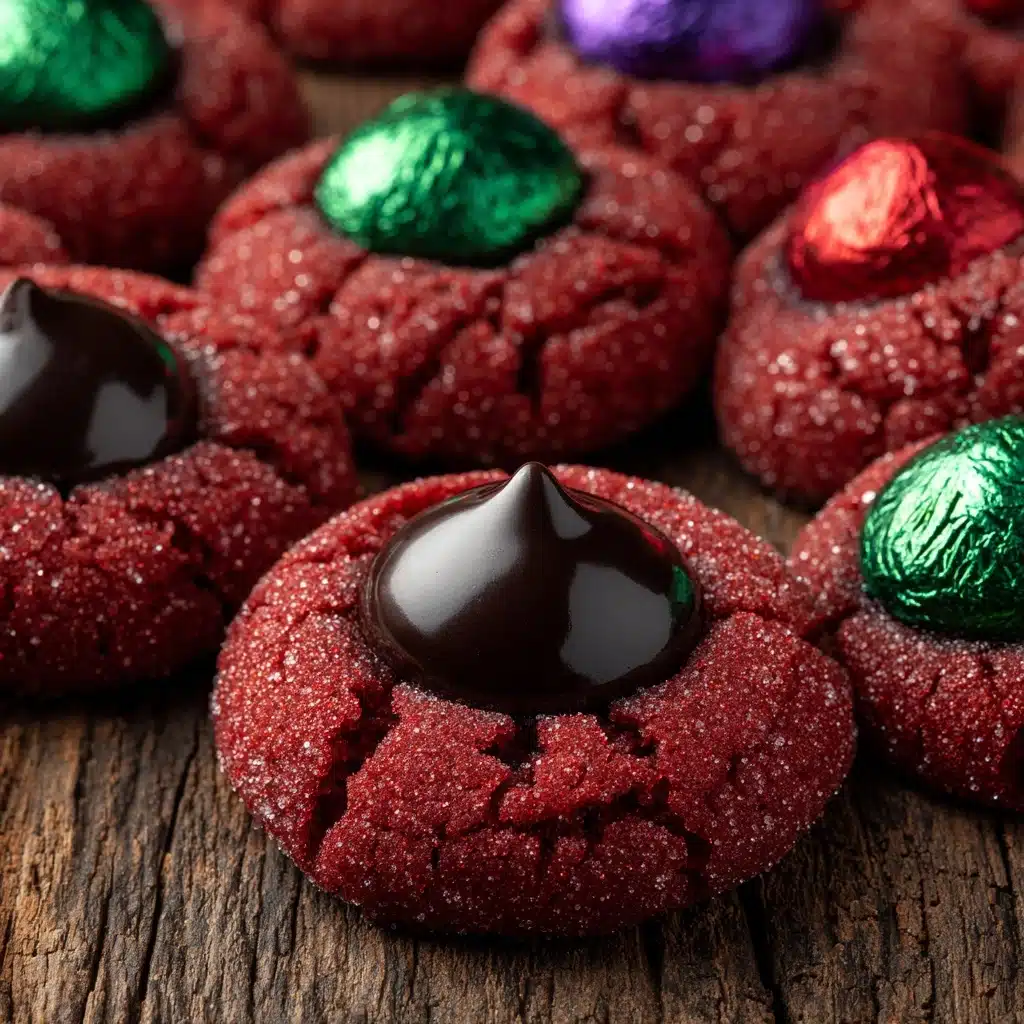 Red Velvet Kiss Cookies Recipe - Recipe Image