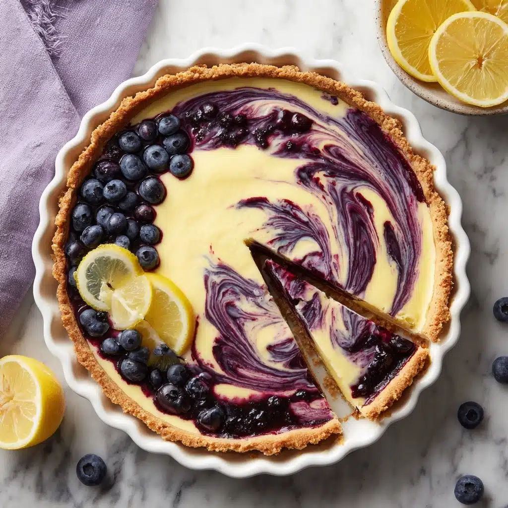 Lemon Blueberry Tart Recipe - Recipe Image