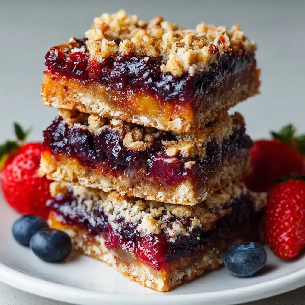 Healthy Berry Streusel Bars Recipe - Recipe Image