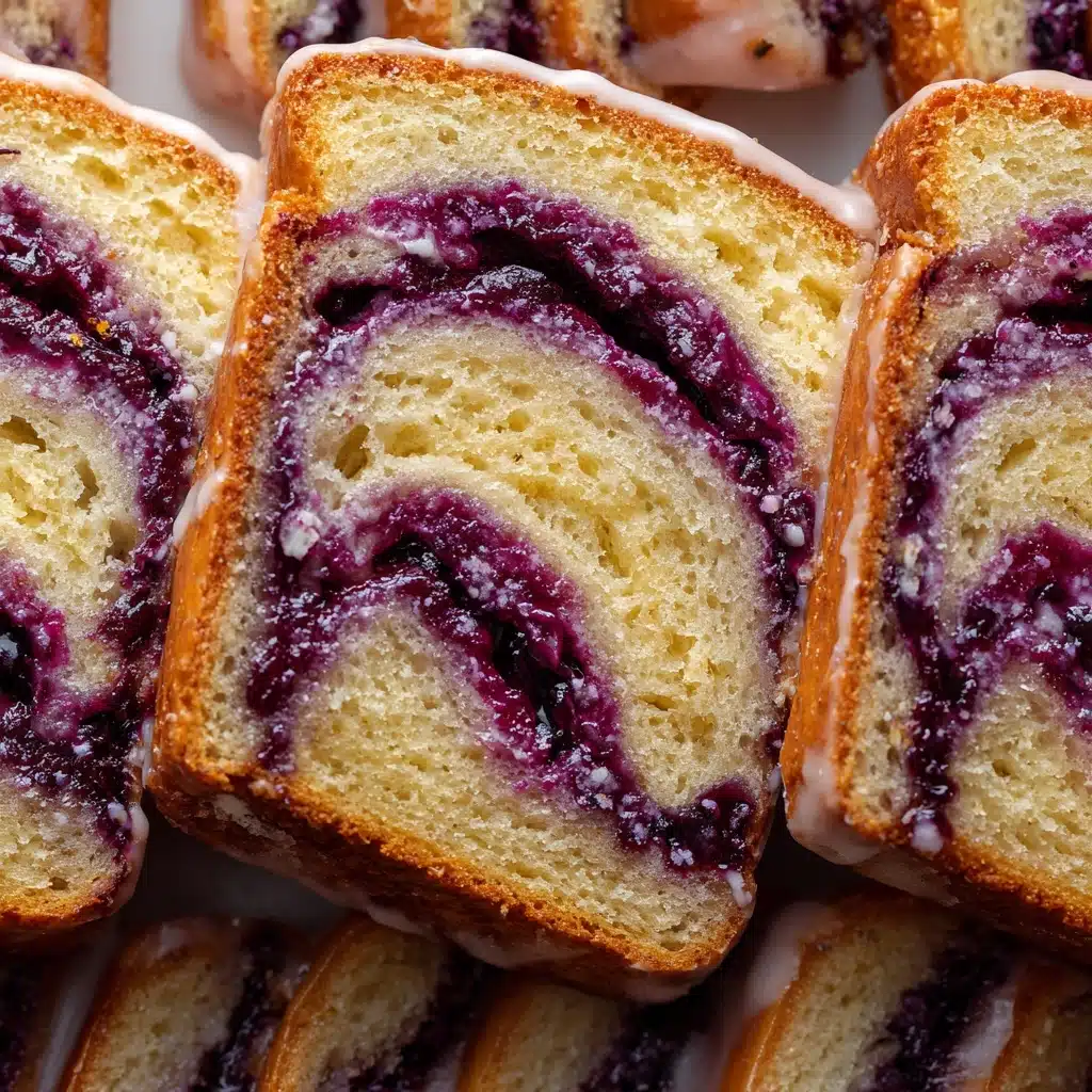 Lemon Blueberry Babka Recipe - Recipe Image